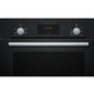 BOSCH SINGLE INTEGRATED OVEN BLACK HHF113BA0B